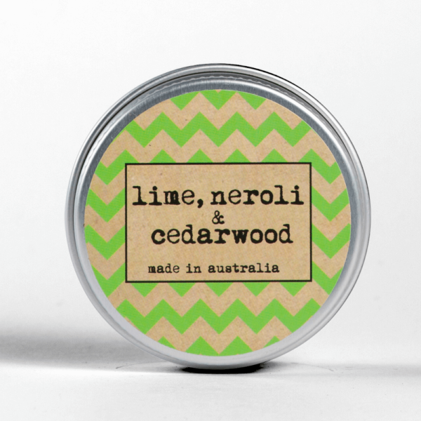 The Natural Deodorant, Mini Travel Tin, Lime