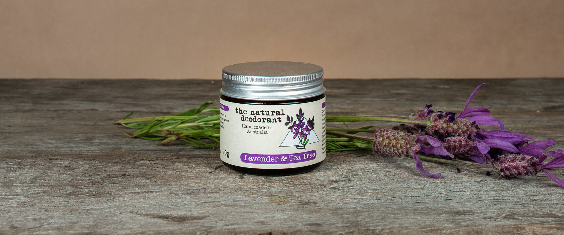 The Natural Deodorant Jar (Lavender & Tea Tree), The Natural Deodorant