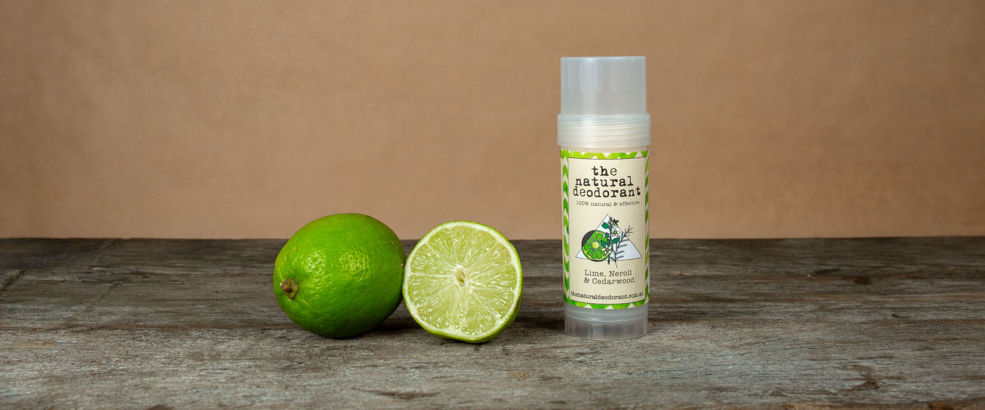The Natural Deodorant Stick (Lime), The Natural Deodorant