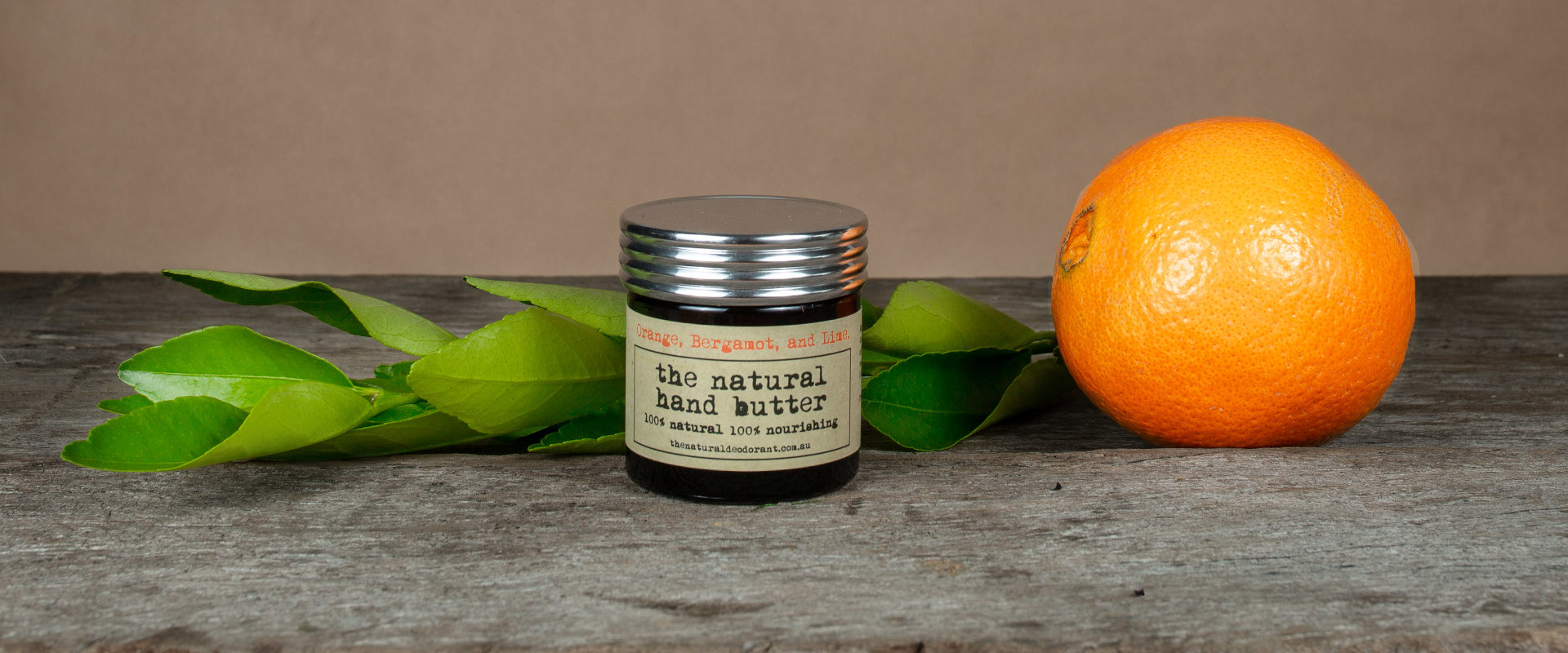 The Natural Deodorant Hand Butter (Orange), The Natural Deodorant