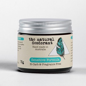 The Natural Deodorant Jar, Sensitive Formula
