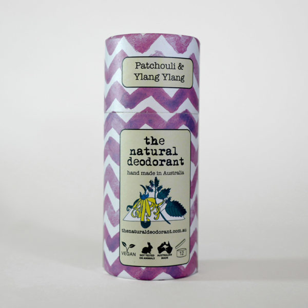 The Natural Deodorant Stick, Patchouli & Ylang Ylang